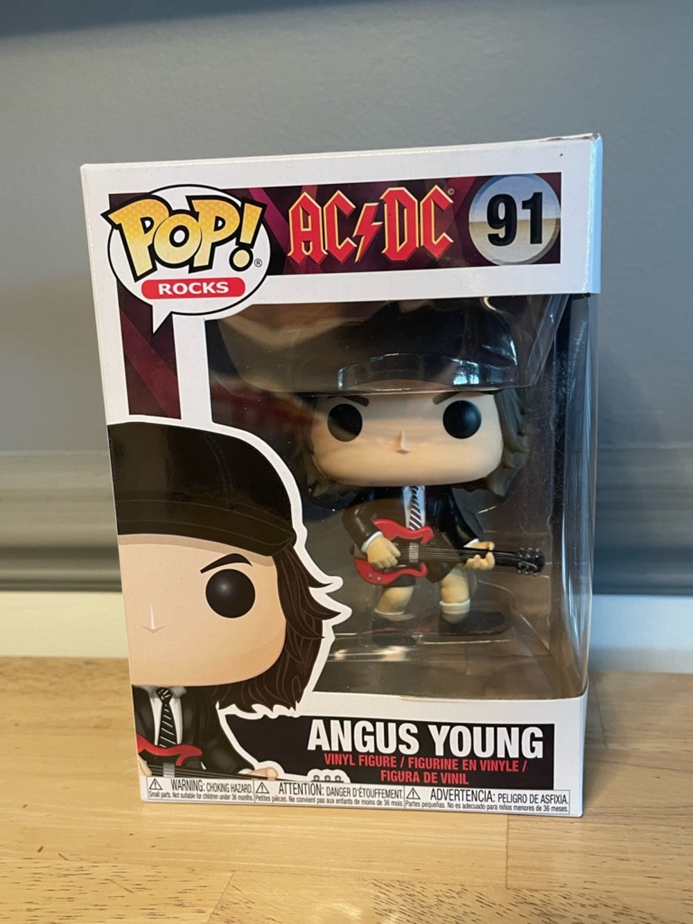 Funko Pop! Rocks AC/DC Angus Young #91 - NIB